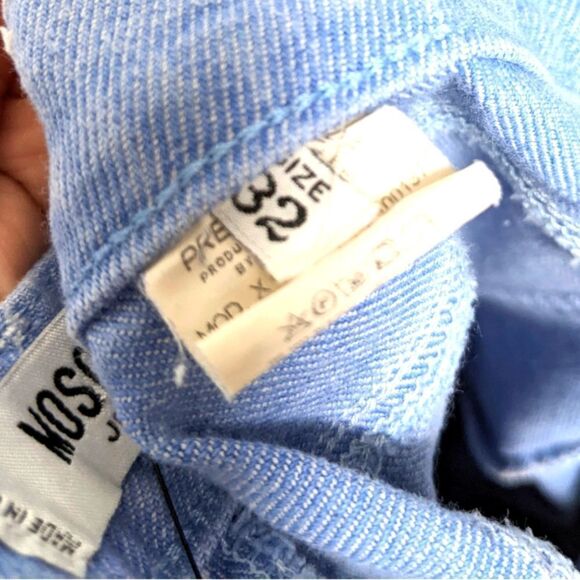 MOSCHINO Wide Leg Jeans 32 - Picture 6 of 10